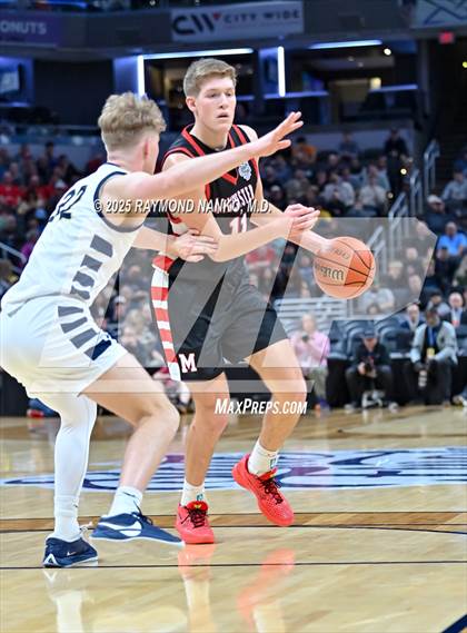 Thumbnail 1 in University vs. Manchester (IHSAA 2A State Championship) photogallery.
