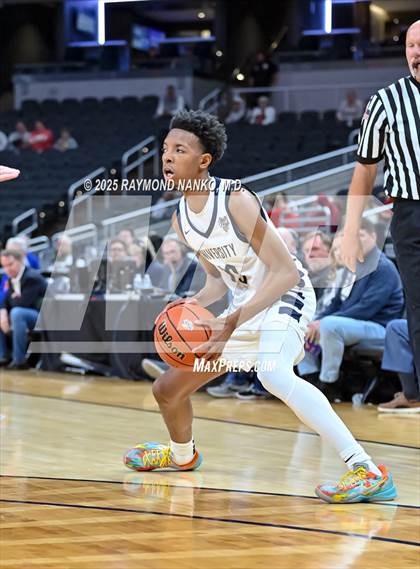 Thumbnail 2 in University vs. Manchester (IHSAA 2A State Championship) photogallery.
