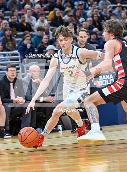 Thumbnail 2 in University vs. Manchester (IHSAA 2A State Championship) photogallery.