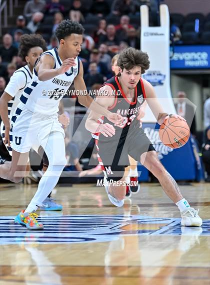 Thumbnail 3 in University vs. Manchester (IHSAA 2A State Championship) photogallery.