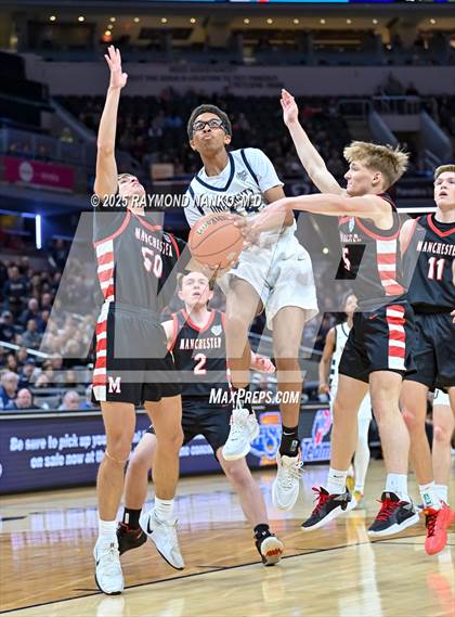 Thumbnail 2 in University vs. Manchester (IHSAA 2A State Championship) photogallery.