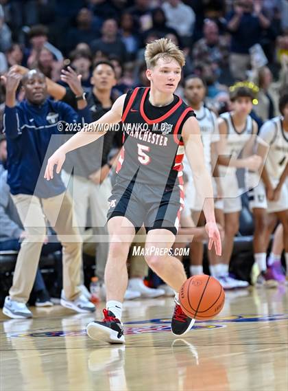 Thumbnail 2 in University vs. Manchester (IHSAA 2A State Championship) photogallery.
