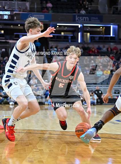 Thumbnail 1 in University vs. Manchester (IHSAA 2A State Championship) photogallery.