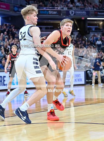Thumbnail 2 in University vs. Manchester (IHSAA 2A State Championship) photogallery.