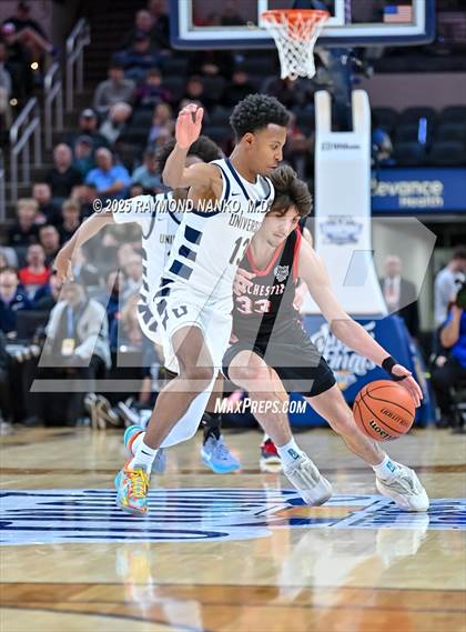 Thumbnail 2 in University vs. Manchester (IHSAA 2A State Championship) photogallery.