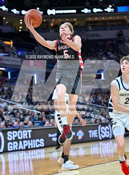 Thumbnail 2 in University vs. Manchester (IHSAA 2A State Championship) photogallery.