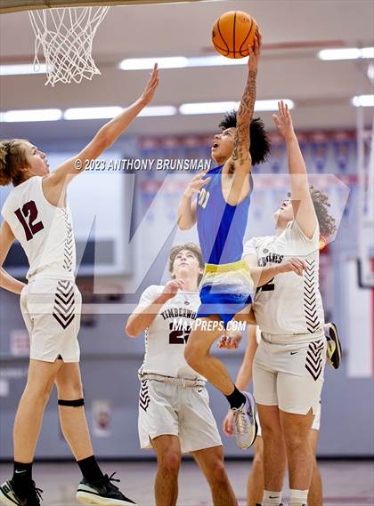 Thumbnail 2 in Wood vs. Woodcreek (Cordova Christmas Tournament) photogallery.