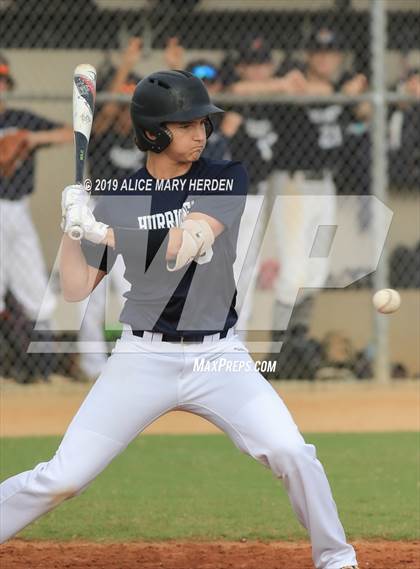 Thumbnail 3 in Nature Coast Tech vs Bishop McLaughlin Catholic (Bay Area Baseball Fall Ball Classic) photogallery.