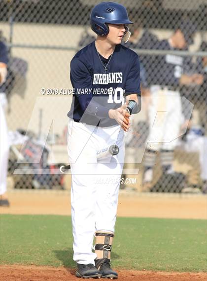 Thumbnail 2 in Nature Coast Tech vs Bishop McLaughlin Catholic (Bay Area Baseball Fall Ball Classic) photogallery.