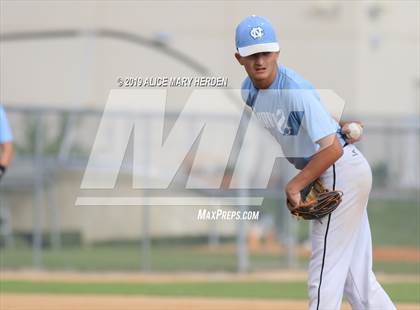 Thumbnail 1 in Nature Coast Tech vs Bishop McLaughlin Catholic (Bay Area Baseball Fall Ball Classic) photogallery.