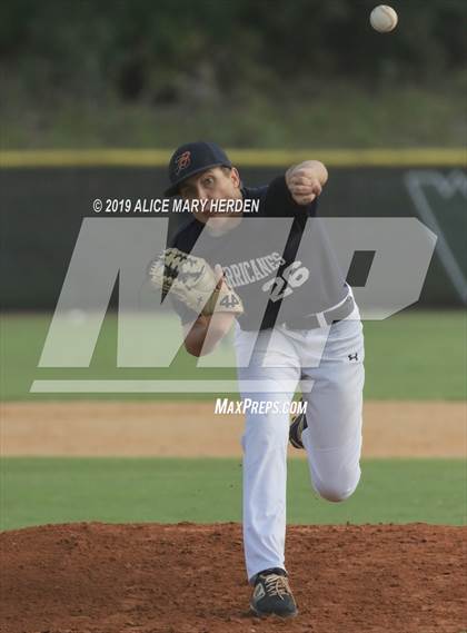 Thumbnail 3 in Nature Coast Tech vs Bishop McLaughlin Catholic (Bay Area Baseball Fall Ball Classic) photogallery.