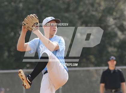 Thumbnail 3 in Nature Coast Tech vs Bishop McLaughlin Catholic (Bay Area Baseball Fall Ball Classic) photogallery.