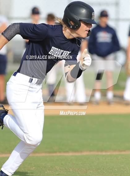 Thumbnail 2 in Nature Coast Tech vs Bishop McLaughlin Catholic (Bay Area Baseball Fall Ball Classic) photogallery.