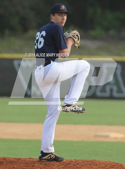 Thumbnail 2 in Nature Coast Tech vs Bishop McLaughlin Catholic (Bay Area Baseball Fall Ball Classic) photogallery.