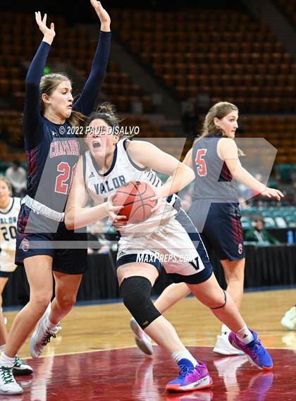 Thumbnail 2 in Valor Christian vs. Chaparral (CHSAA 5A Great 8) photogallery.