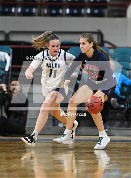 Thumbnail 2 in Valor Christian vs. Chaparral (CHSAA 5A Great 8) photogallery.