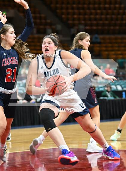 Thumbnail 1 in Valor Christian vs. Chaparral (CHSAA 5A Great 8) photogallery.