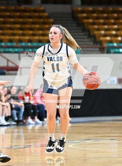 Thumbnail 2 in Valor Christian vs. Chaparral (CHSAA 5A Great 8) photogallery.