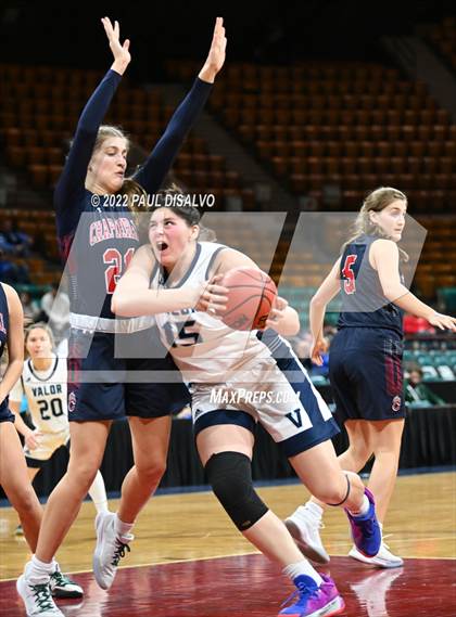 Thumbnail 3 in Valor Christian vs. Chaparral (CHSAA 5A Great 8) photogallery.