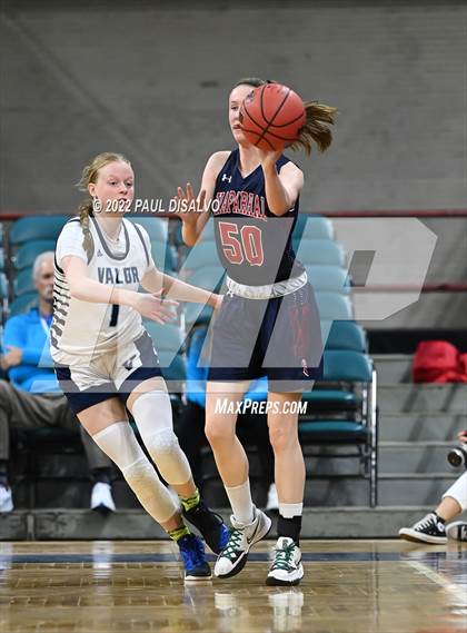 Thumbnail 1 in Valor Christian vs. Chaparral (CHSAA 5A Great 8) photogallery.