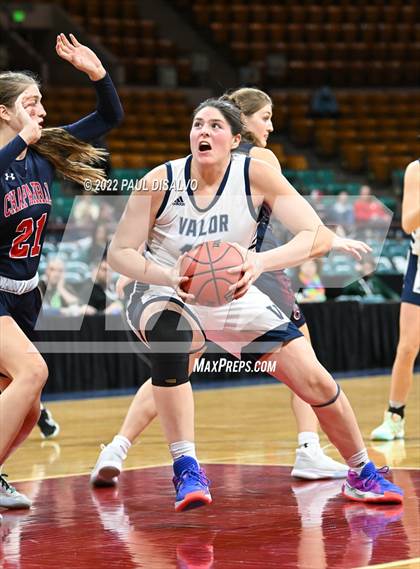 Thumbnail 3 in Valor Christian vs. Chaparral (CHSAA 5A Great 8) photogallery.