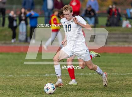 Thumbnail 1 in Coe-Brown Academy vs. ConVal (NHIAA D2 First Round) photogallery.