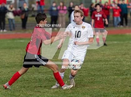 Thumbnail 2 in Coe-Brown Academy vs. ConVal (NHIAA D2 First Round) photogallery.