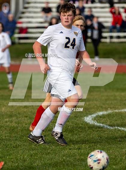 Thumbnail 2 in Coe-Brown Academy vs. ConVal (NHIAA D2 First Round) photogallery.