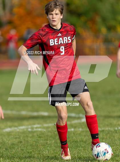 Thumbnail 3 in Coe-Brown Academy vs. ConVal (NHIAA D2 First Round) photogallery.