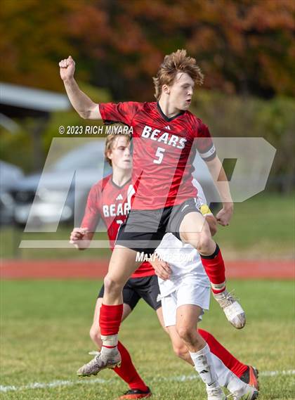 Thumbnail 2 in Coe-Brown Academy vs. ConVal (NHIAA D2 First Round) photogallery.