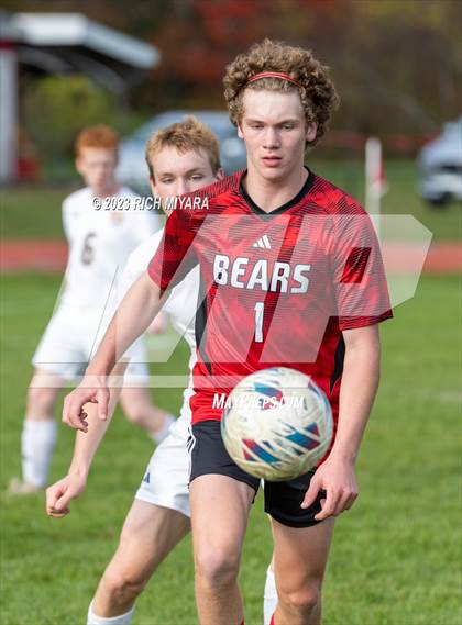 Thumbnail 1 in Coe-Brown Academy vs. ConVal (NHIAA D2 First Round) photogallery.