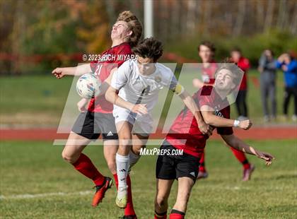 Thumbnail 1 in Coe-Brown Academy vs. ConVal (NHIAA D2 First Round) photogallery.