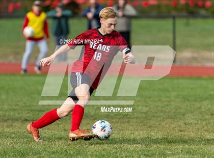 Thumbnail 3 in Coe-Brown Academy vs. ConVal (NHIAA D2 First Round) photogallery.