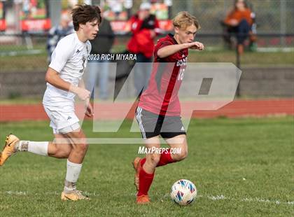 Thumbnail 3 in Coe-Brown Academy vs. ConVal (NHIAA D2 First Round) photogallery.