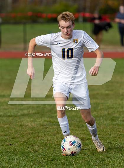 Thumbnail 3 in Coe-Brown Academy vs. ConVal (NHIAA D2 First Round) photogallery.