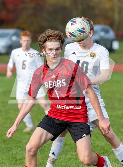 Thumbnail 3 in Coe-Brown Academy vs. ConVal (NHIAA D2 First Round) photogallery.