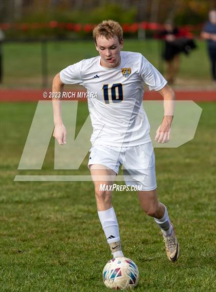 Thumbnail 1 in Coe-Brown Academy vs. ConVal (NHIAA D2 First Round) photogallery.