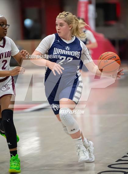 Thumbnail 2 in Houma Christian vs Covenant Christian Academy (Nicholls State University) photogallery.