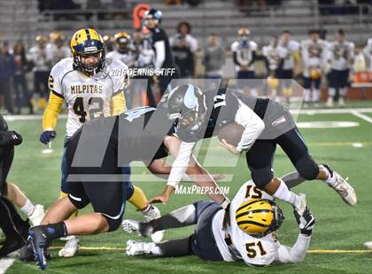 Thumbnail 3 in Milpitas @ Pleasant Valley (CIF NorCal Regional 4A Final) photogallery.