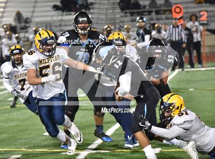 Thumbnail 3 in Milpitas @ Pleasant Valley (CIF NorCal Regional 4A Final) photogallery.