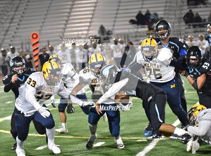 Thumbnail 2 in Milpitas @ Pleasant Valley (CIF NorCal Regional 4A Final) photogallery.