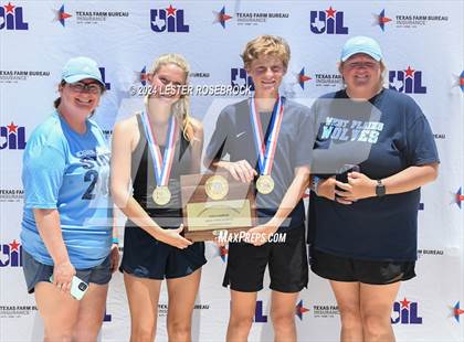 Thumbnail 2 in UIL Tennis Championships (Friday) 4A, 5A,  6A photogallery.