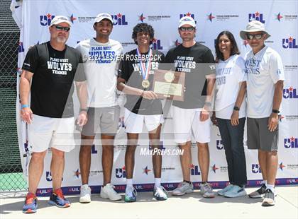 Thumbnail 1 in UIL Tennis Championships (Friday) 4A, 5A,  6A photogallery.