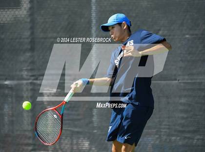 Thumbnail 2 in UIL Tennis Championships (Friday) 4A, 5A,  6A photogallery.
