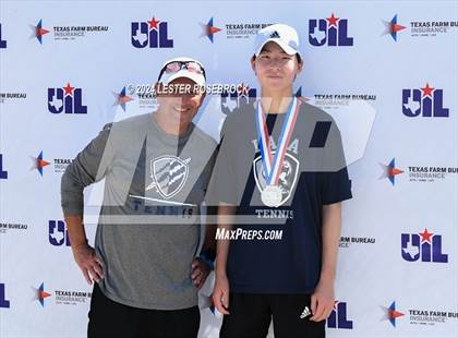 Thumbnail 3 in UIL Tennis Championships (Friday) 4A, 5A,  6A photogallery.