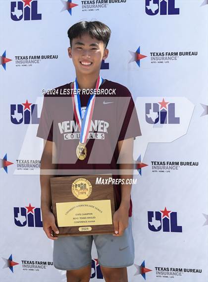 Thumbnail 1 in UIL Tennis Championships (Friday) 4A, 5A,  6A photogallery.