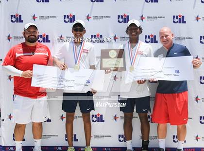 Thumbnail 3 in UIL Tennis Championships (Friday) 4A, 5A,  6A photogallery.