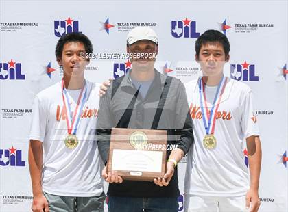Thumbnail 2 in UIL Tennis Championships (Friday) 4A, 5A,  6A photogallery.