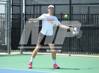 Thumbnail 3 in UIL Tennis Championships (Friday) 4A, 5A,  6A photogallery.