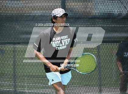 Thumbnail 2 in UIL Tennis Championships (Friday) 4A, 5A,  6A photogallery.
